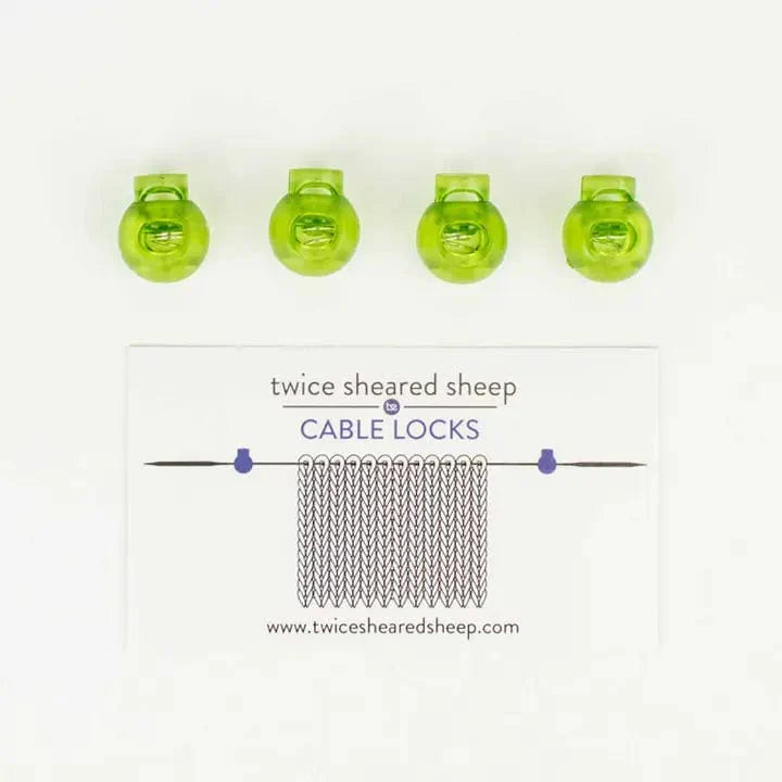 Circular Needle Cable Locks Cord Stopper Knitting Accessories Set