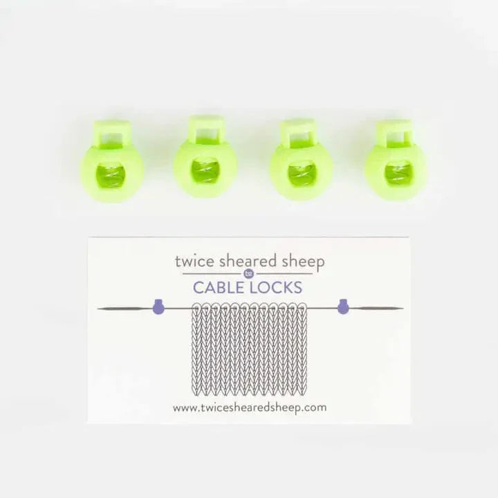 Circular Needle Cable Locks Cord Stopper Knitting Accessories Set