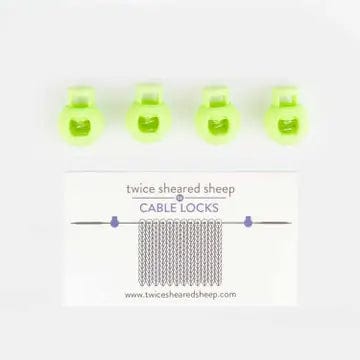 Circular Needle Cable Locks Cord Stopper Knitting Accessories Set