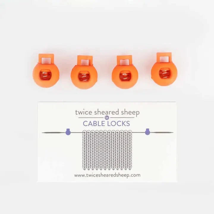Circular Needle Cable Locks Cord Stopper Knitting Accessories Set