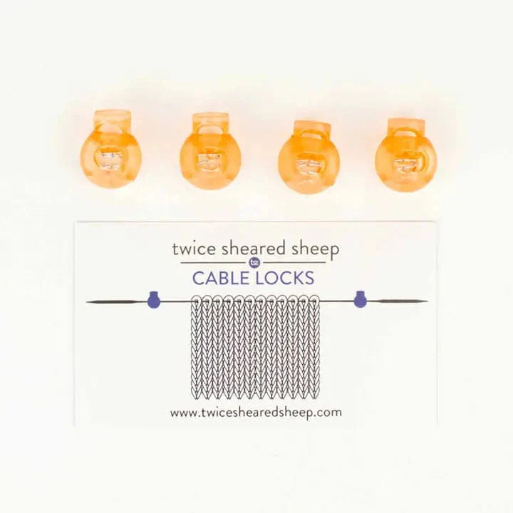 Circular Needle Cable Locks Cord Stopper Knitting Accessories Set