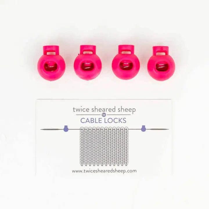 Circular Needle Cable Locks Cord Stopper Knitting Accessories Set