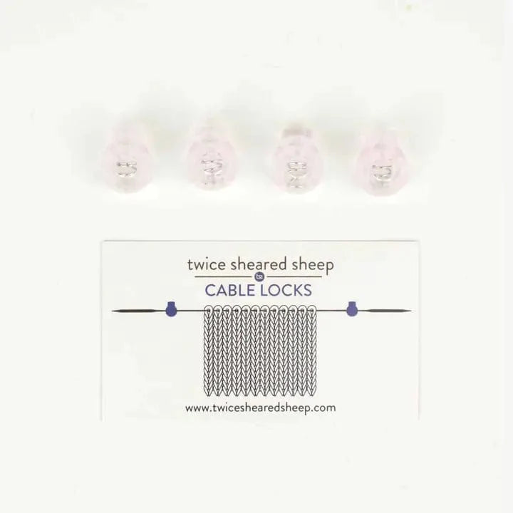 Circular Needle Cable Locks Cord Stopper Knitting Accessories Set