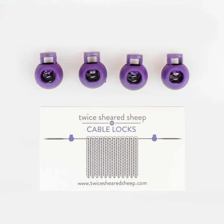 Circular Needle Cable Locks Cord Stopper Knitting Accessories Set