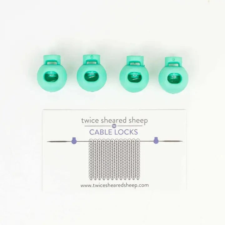 Circular Needle Cable Locks Cord Stopper Knitting Accessories Set