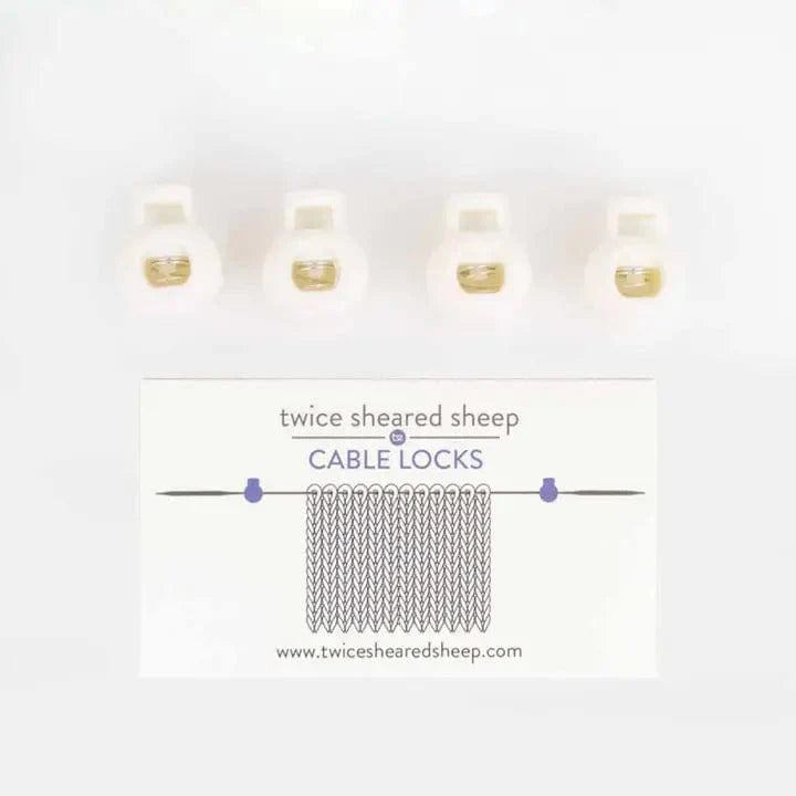 Circular Needle Cable Locks Cord Stopper Knitting Accessories Set