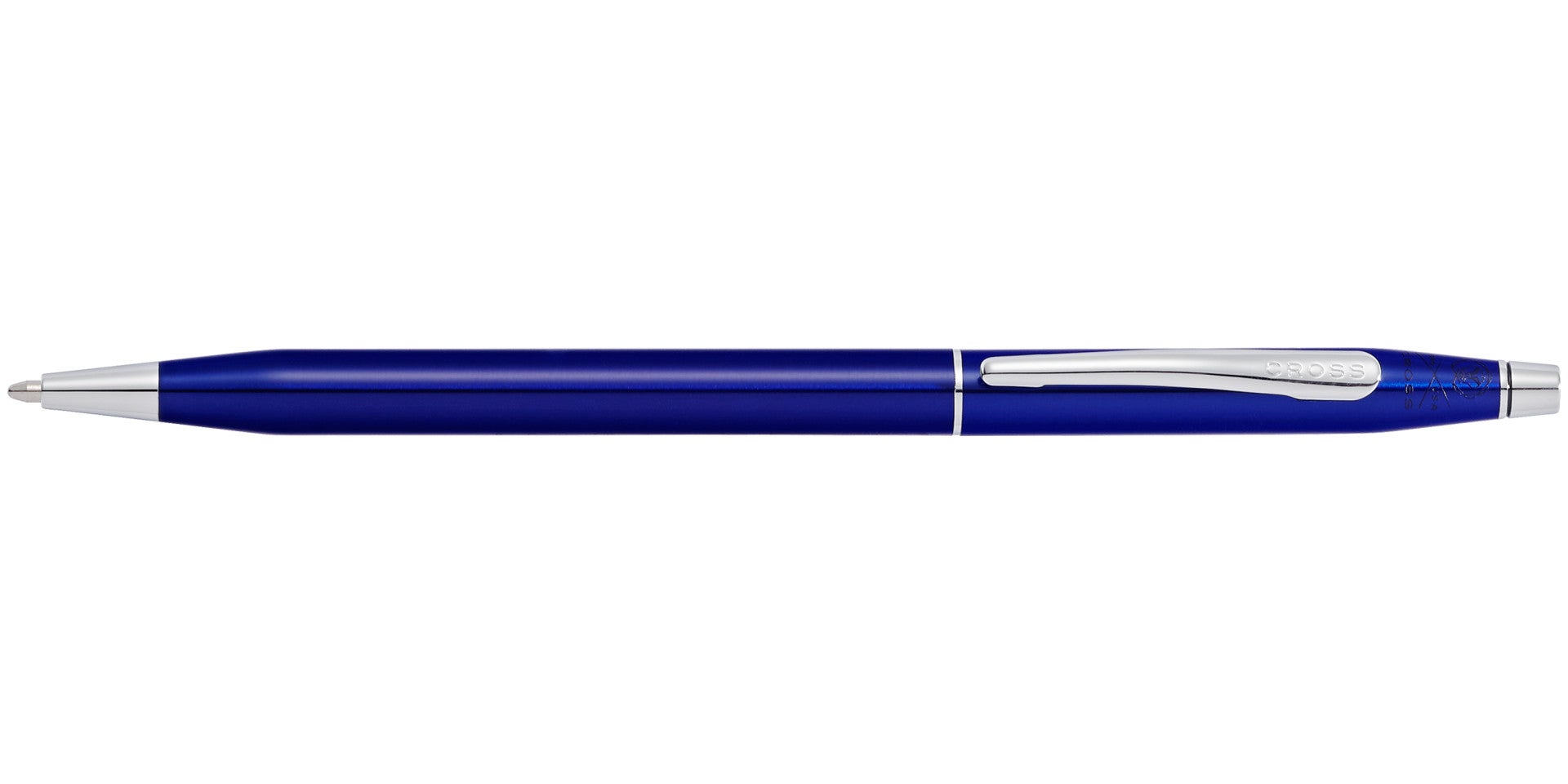 Classic Century Translucent Blue Lacquer Ballpoint Pen Premium Writing